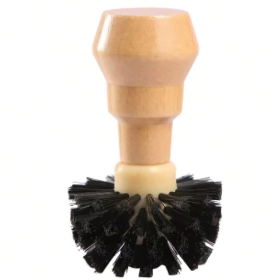 Coffee Machine Cleaning Brush -- Bottom Less Handle Cleaning Brush